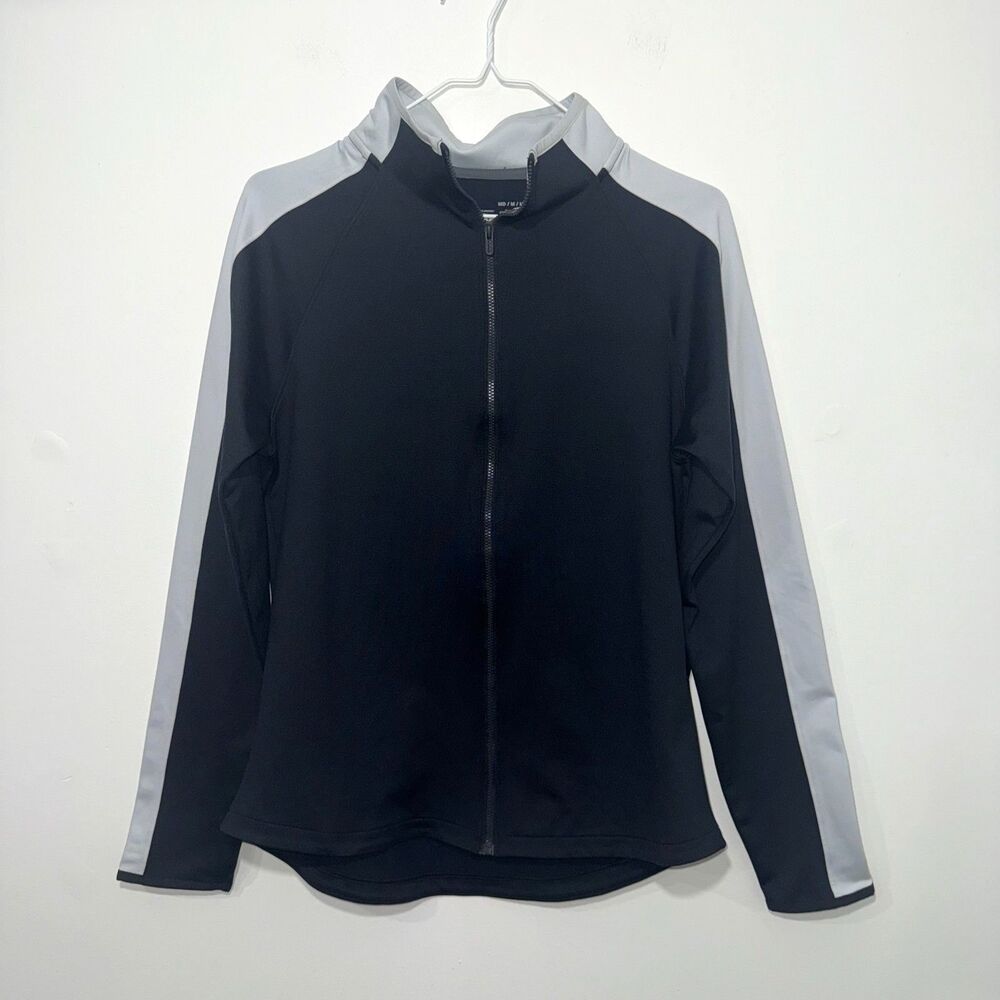 Under Armour Golf Storm Coldgear Ladies Full Zip Jacket - Black/Gray M